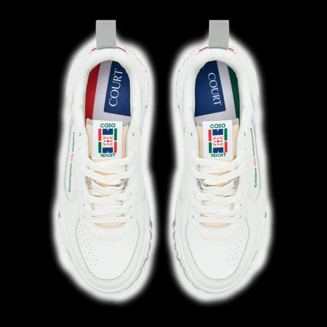Men's Court White & Grey Sneaker