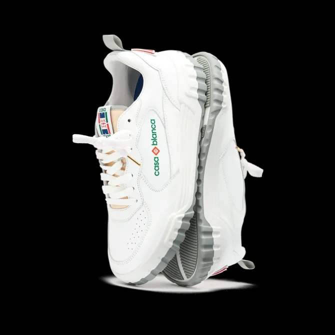Men's Court White & Grey Sneaker