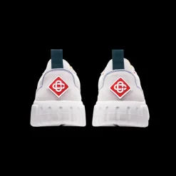 Men's Court White & Multicolour Sneakers