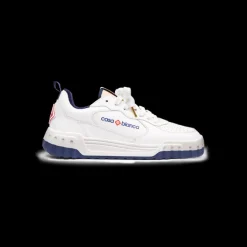 Men's Court White & Navy Sneaker