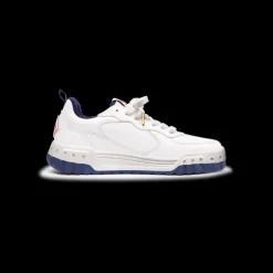 Men's Court White & Navy Sneaker