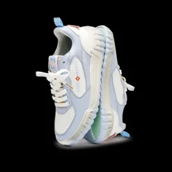 Men's Court White & Powder Blue Sneaker