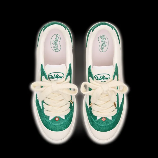 Men's Del Mar White & Green Sneaker