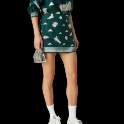 Metaphysical Silk Mini Skirt