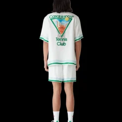 Metaphysical Tennis Icon Silk Shorts