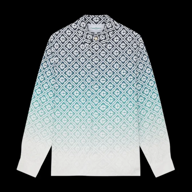 Midnight Gradient Monogram Shirt