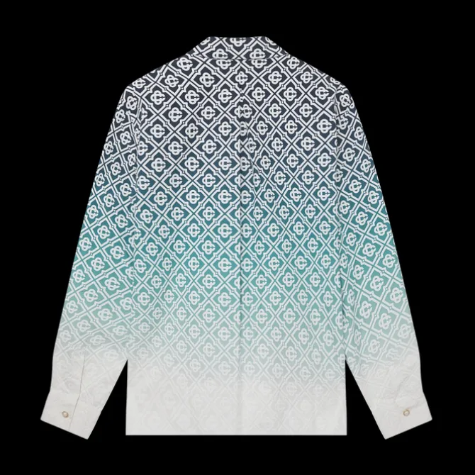 Midnight Gradient Monogram Shirt