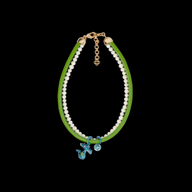 Mini Mushroom Necklace