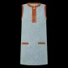 Monogram Denim Dress