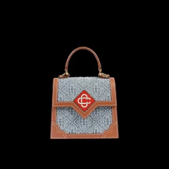 Monogram Denim Mini Jeanne Bag