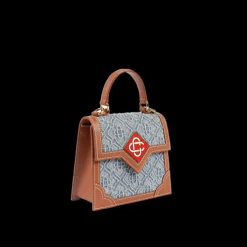 Monogram Denim Mini Jeanne Bag