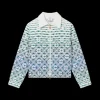 Monogram Gradient Towelling Jacket