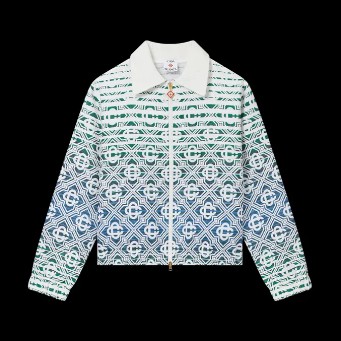 Monogram Gradient Towelling Jacket