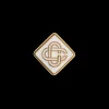 Monogram Logo Stud Earrings