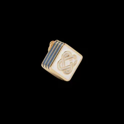 Monogram Logo Stud Earrings