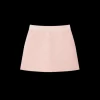 Monogram Quilted Skirt