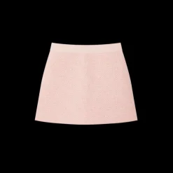 Monogram Quilted Skirt