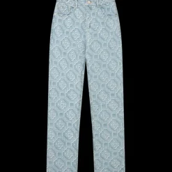 Monogram Straight Leg Jeans