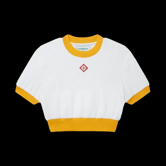 Monogram Terry Top