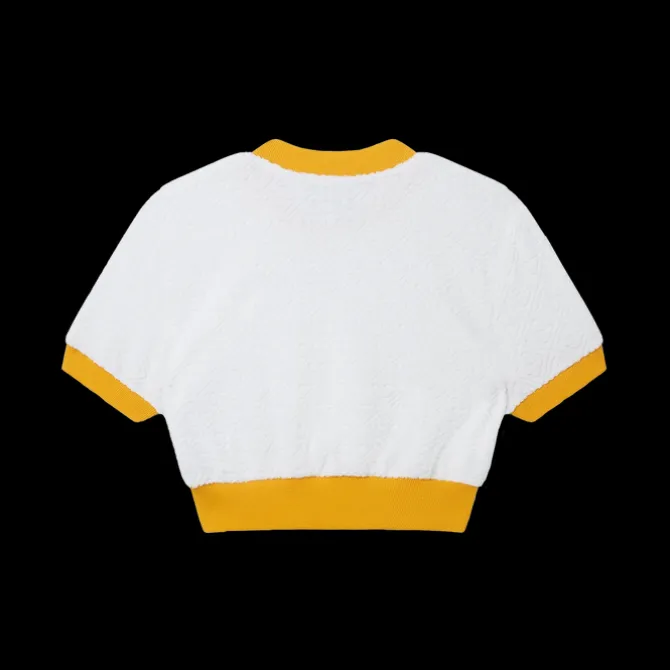 Monogram Terry Top