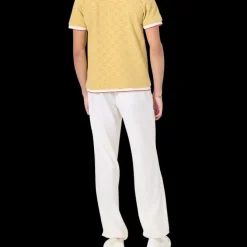 Monogram Velour Polo Shirt