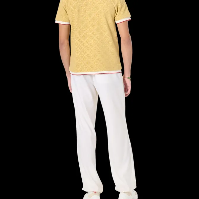 Monogram Velour Polo Shirt