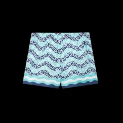 Monogram Wave Swim Shorts