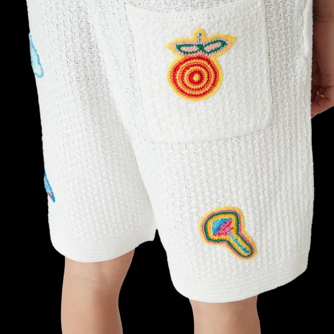 Motif Crochet Shorts