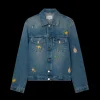 Motif Denim Jacket