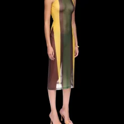 Motor Mesh Dress