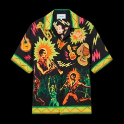 Music For The People Silk Shirt