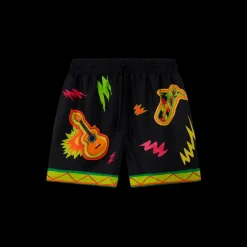 Music For The People Silk Shorts