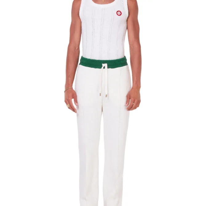 Off-White Cashmere Colour Block Sweatpants