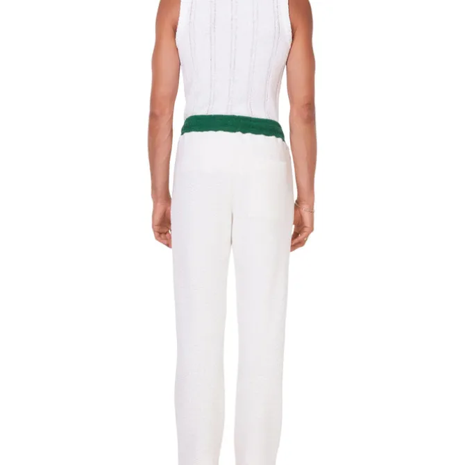 Off-White Cashmere Colour Block Sweatpants