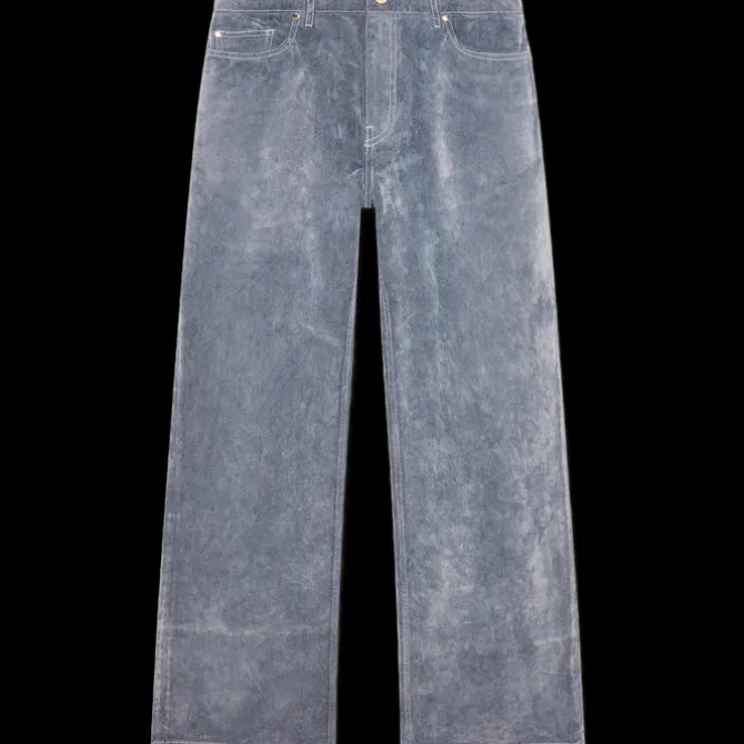 Peach Texture Jeans
