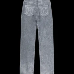 Peach Texture Jeans