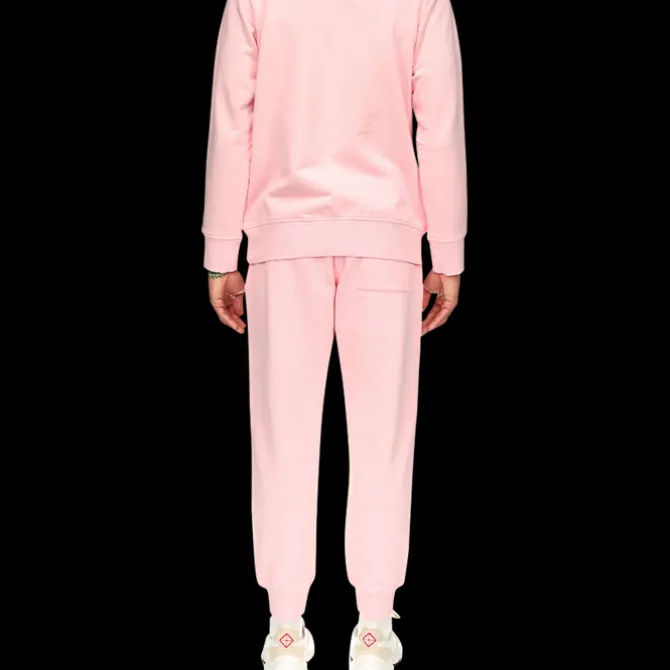 Pink Logo Patch Sweatshirt