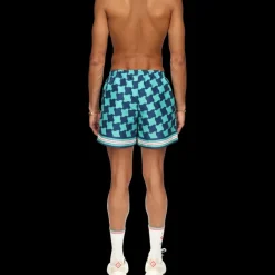 Pool Tile Swim Trunks