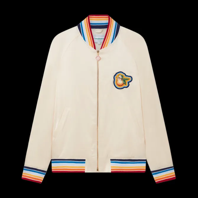 Radiating Orange Souvenir Jacket