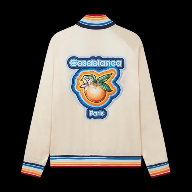 Radiating Orange Souvenir Jacket