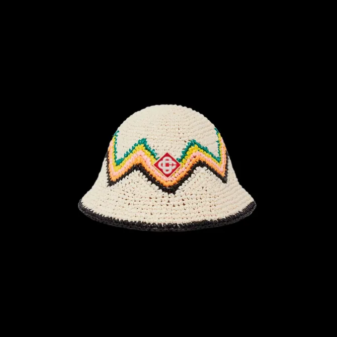 Raffia Crochet Hat