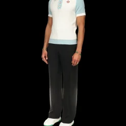 Raglan Boucle Polo Shirt