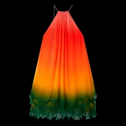 Rainbow Gradient Cocktail Dress