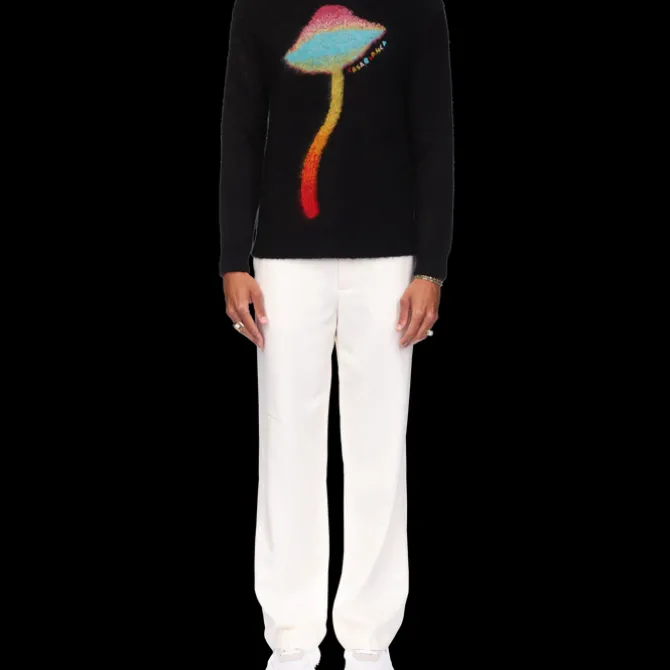 Rainbow Mushroom Mohair Jumper