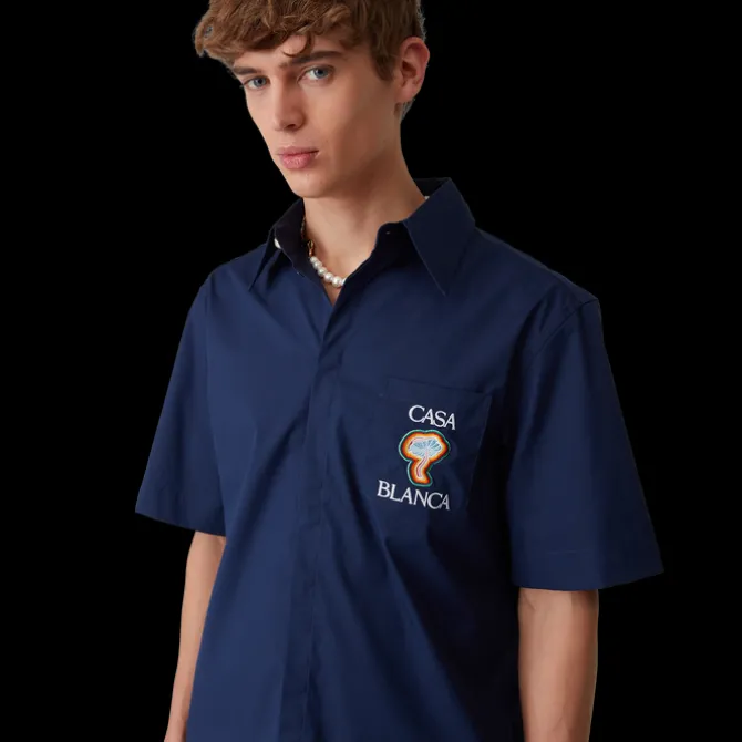 Rainbow Mushroom Short Sleeve Shirt
