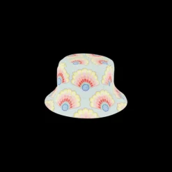 Rainbow Shell Denim Bucket Hat