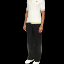 Rib Boucle Polo Shirt