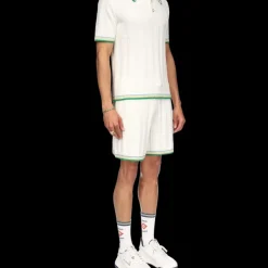 Rib Boucle Polo Shirt