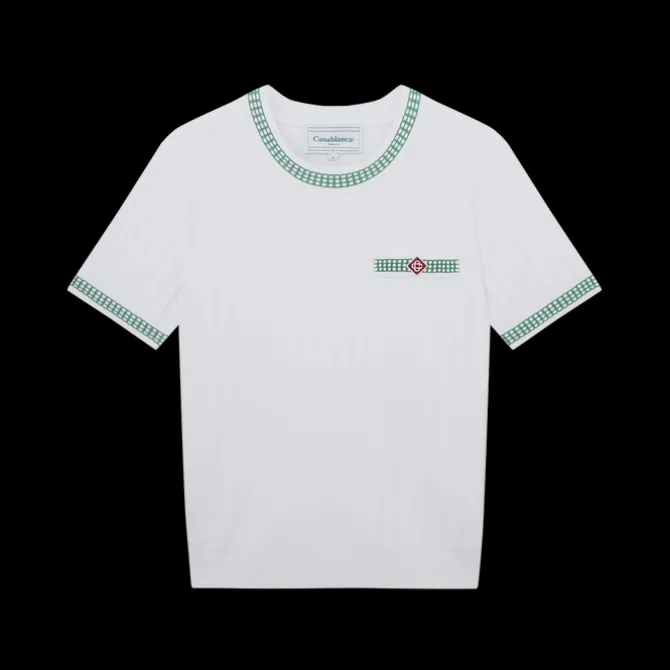 Rib Effect Crew Top