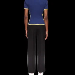 Rib Polo Shirt